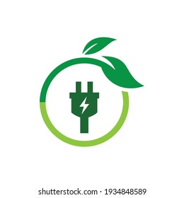 ECO Green Energy Logo Design Template