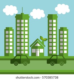 eco green environmental poster
