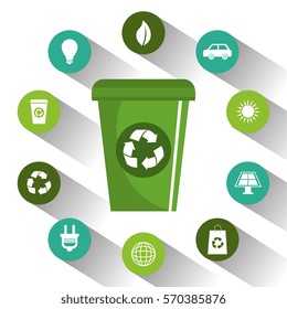 eco green environmental poster