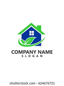 eco green house abstract