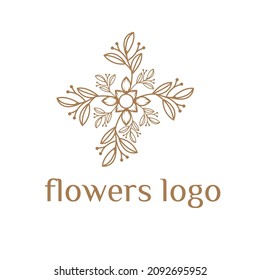 eco green house with leaf abstract logo for real estate company