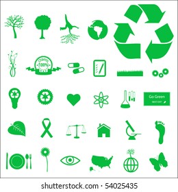 Eco and Green Icons
