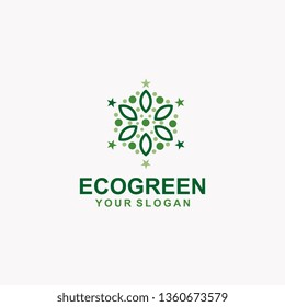 ECO GREEN LOGO TEMPLATE