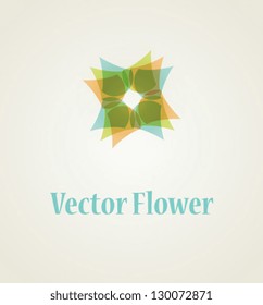 Eco green logo template. Infinite shape. Green leaves loop. Ecology icon. Corporate Success & Health logo template. Business concept
