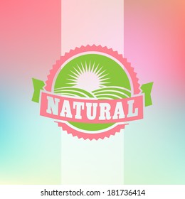 eco green seal mark of healthy vital natural ranch fresh aliment components nature farm natural nourishment earth ecological market ecosystem fresh sign wellness healthy vista green offset medium bann