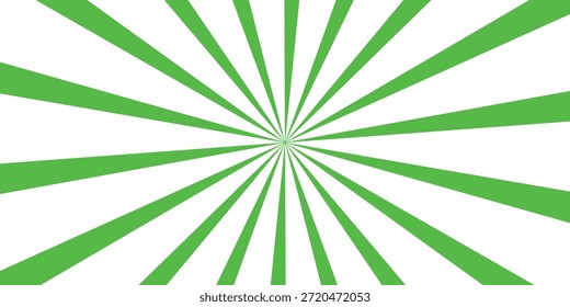 Eco Verde Sunburst Fundo Sunburst Web Banner