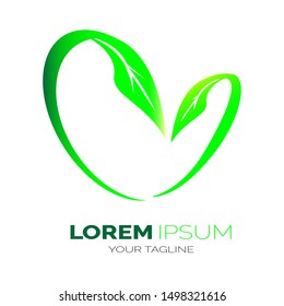 Eco green, green tea, go green, natural, world green logos. vector illustration of logos.leaf illustration template logos.leaf icons vector