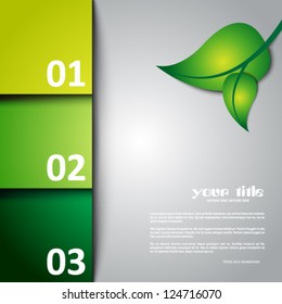 eco green website template