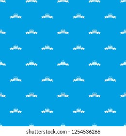 Eco gyro scooter pattern vector seamless blue repeat for any use