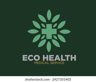 eco health care logo designs for traditional medicine 