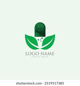 Logotipo de salud ecológica, médico, medicina, logotipo de árbol Plantilla de Vector totalmente editable