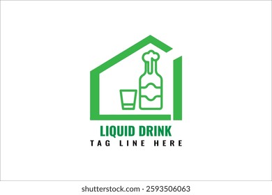 Eco Home, Grocery, Food, Arabian, Ramadan, Restaurant, Green House, Dream House, Flight, Air, Logo, Design Template. 