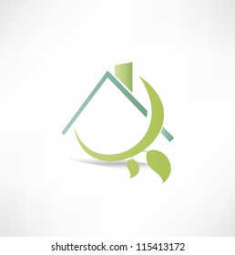 Eco home icon