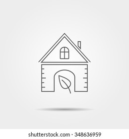 Eco home icon