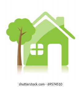 Eco Home Icon