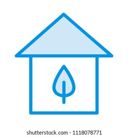 Eco house building 