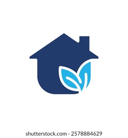 eco house colored icon vector design good for web or mobile app