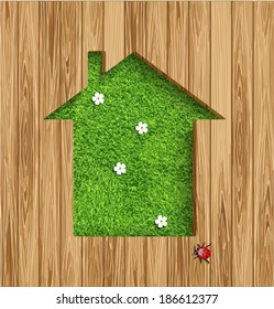 Eco house concept 