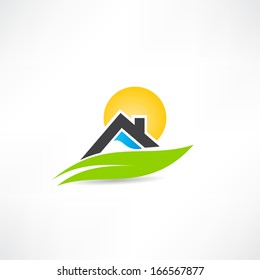 eco house icon