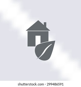 Eco House icon.