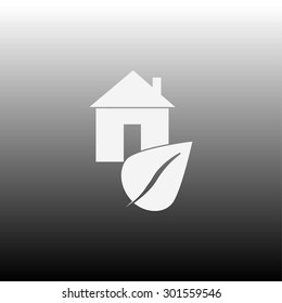 Eco House icon.