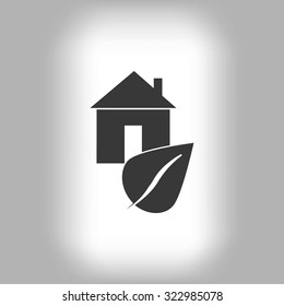 Eco House icon.