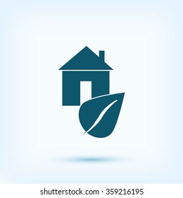Eco House icon.