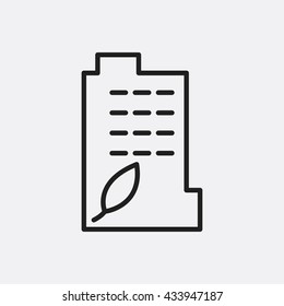 Eco house Icon
