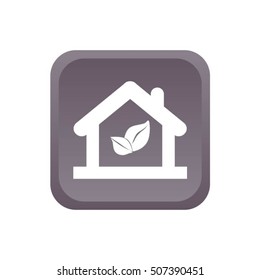 Eco House icon.