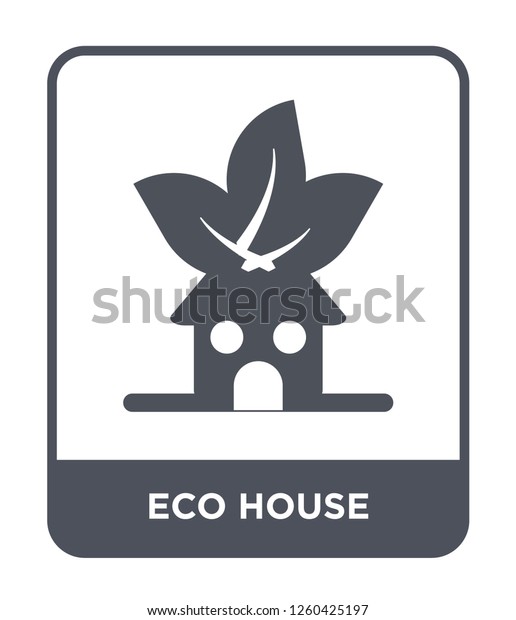 eco house icon vector on white background.,\
eco house simple element\
illustration