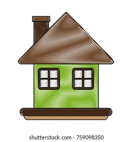 Eco house symbol icon vector illustration graphc design