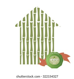 Eco House Vector