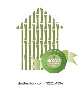 Eco House Vector