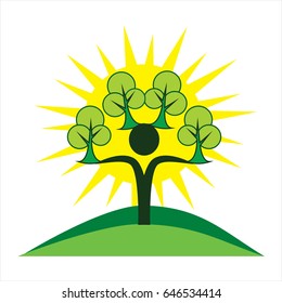 Eco human character