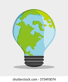 Eco icon design 