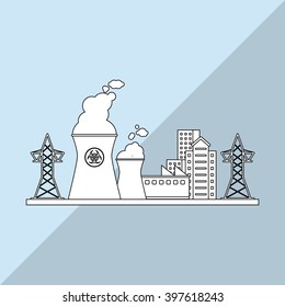 Eco icon design, Vector illustration
