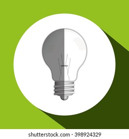 Eco icon design, vector illustration