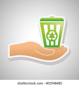 Eco icon design , vector illustration