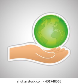Eco icon design , vector illustration