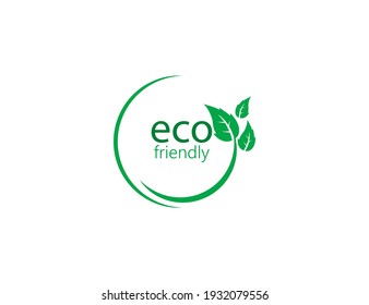 Eco icon. Eco friendly sign. Vector illustration.