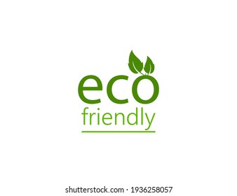 Eco icon. Eco friendly sign. Vector illustration.