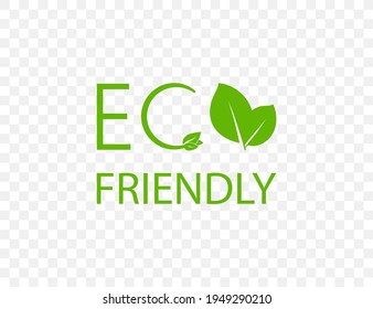 Eco icon. Eco friendly sign. Vector illustration.