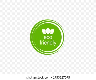 Eco icon. Eco friendly sign. Vector illustration.