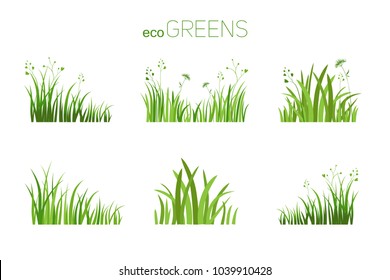 Eco icon grass