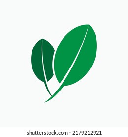 Eco Icon. Green Leaf, Environment Symbol - Vector.