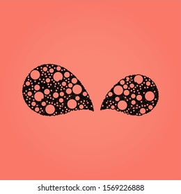 Eco icon green leaf. leafs icon. Bubblle leaf. Stock Vector illustration isolated on background.