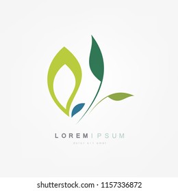 Eco icon. Green leaf. Vector illustration isolated on white background