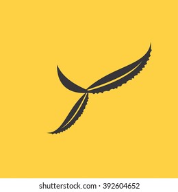 Eco icon leaf vector illustration isolated