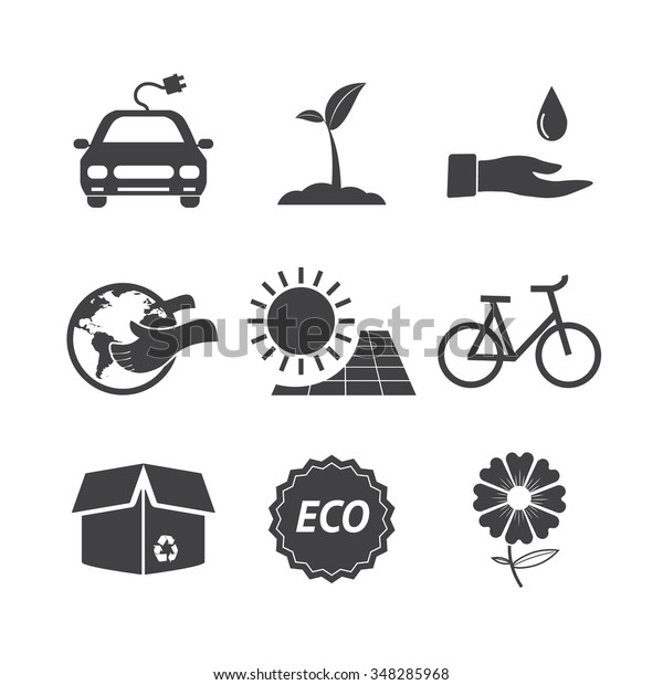 Eco icon
set.