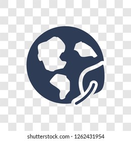 Eco icon. Trendy Eco logo concept on transparent background from Ecology collection